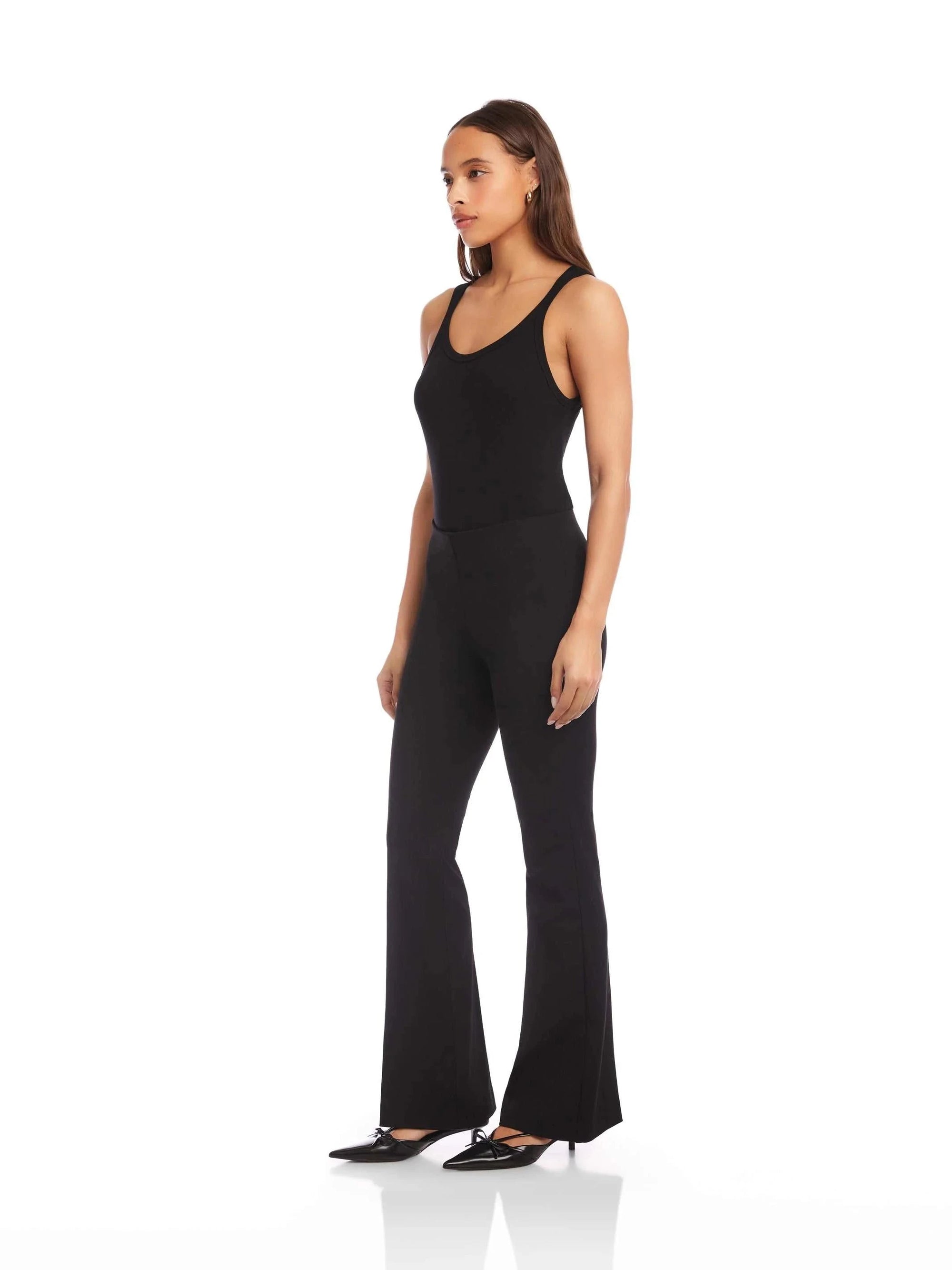 City Bootcut Pants Black Pants - Trousers Fifteen Twenty 