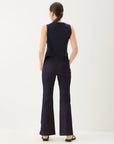 City Bootcut Pants Navy