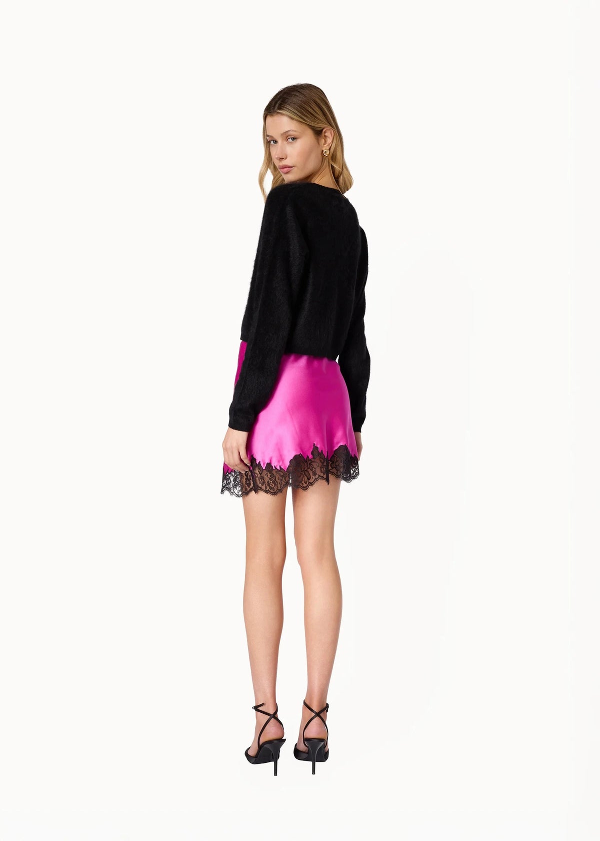 Benning Pearl Cashmere Cardigan Black Sweater - Cardigans Cami NYC 
