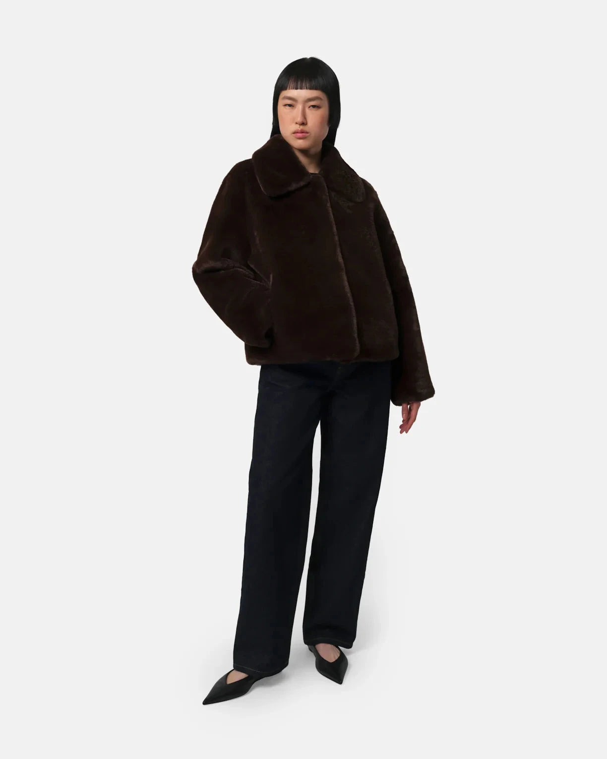 Elis Coat Espresso Outerwear - Longsleeve Apparis 