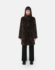 Blair Coat Dark Leopard Outerwear - Longsleeve Apparis 