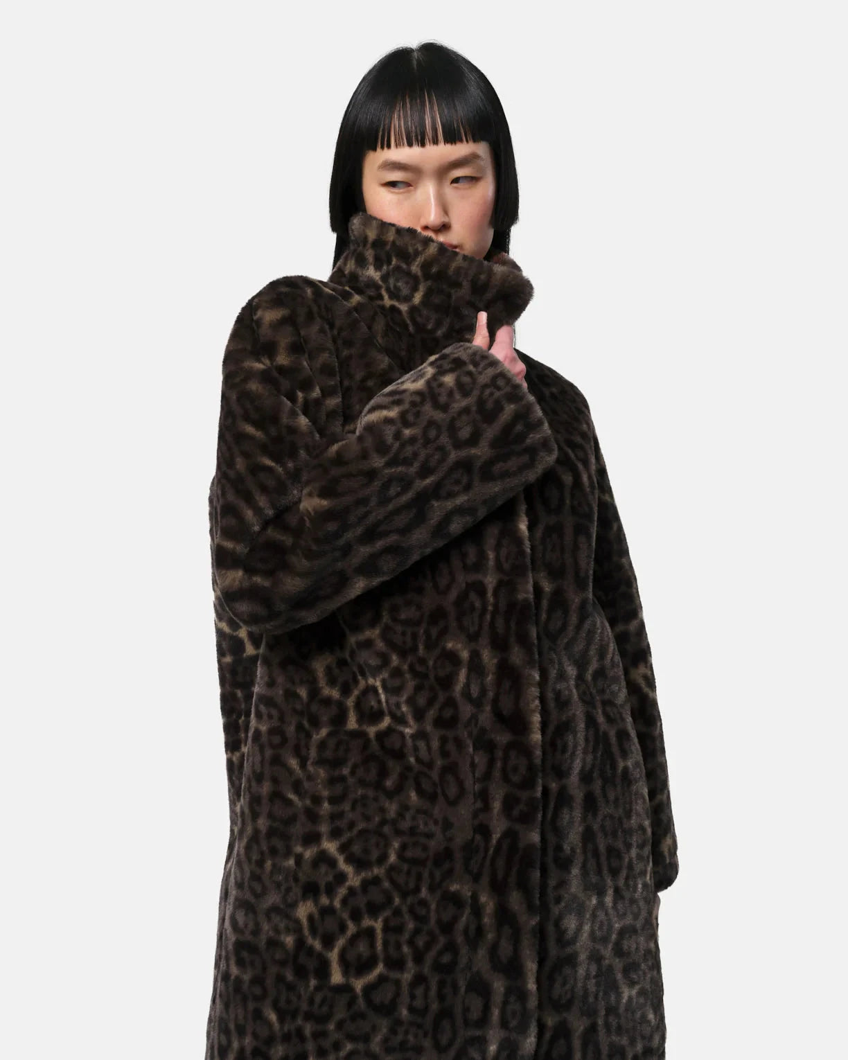 Blair Coat Dark Leopard Outerwear - Longsleeve Apparis 