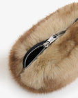Noor Pochette Blonde Mink Clutch Apparis 