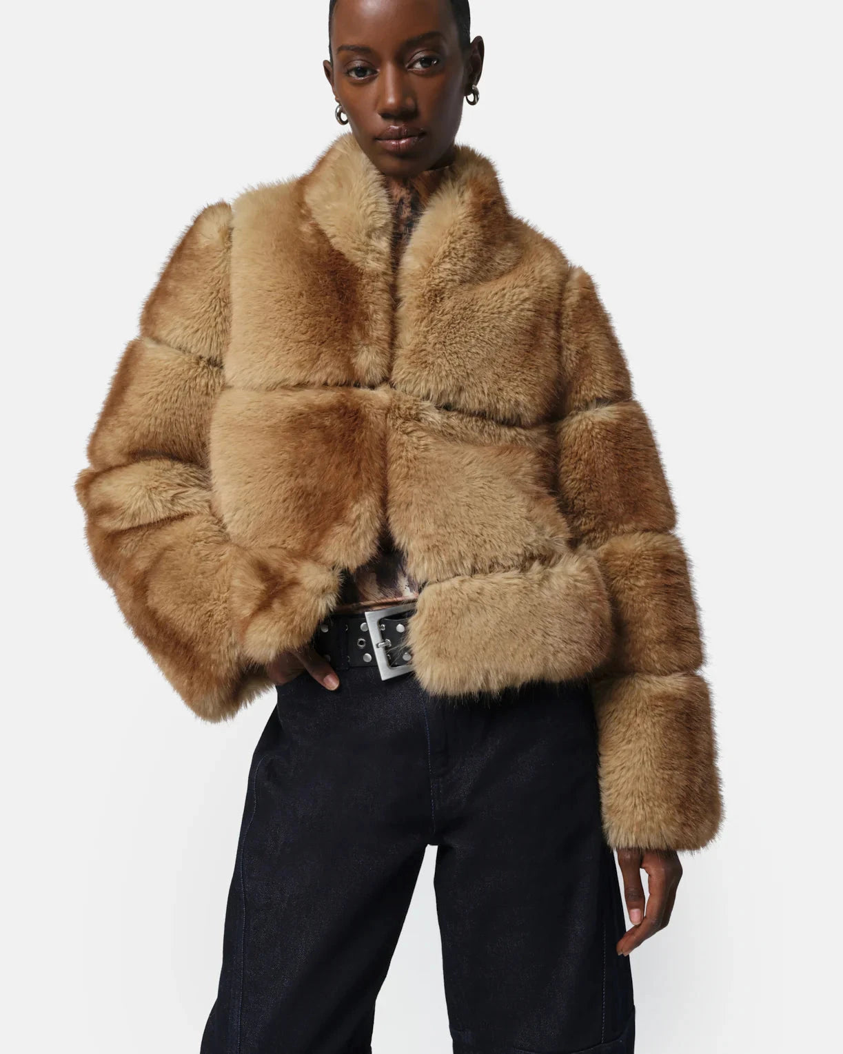 Sai Coat Blonde Mink Outerwear - Longsleeve Apparis 