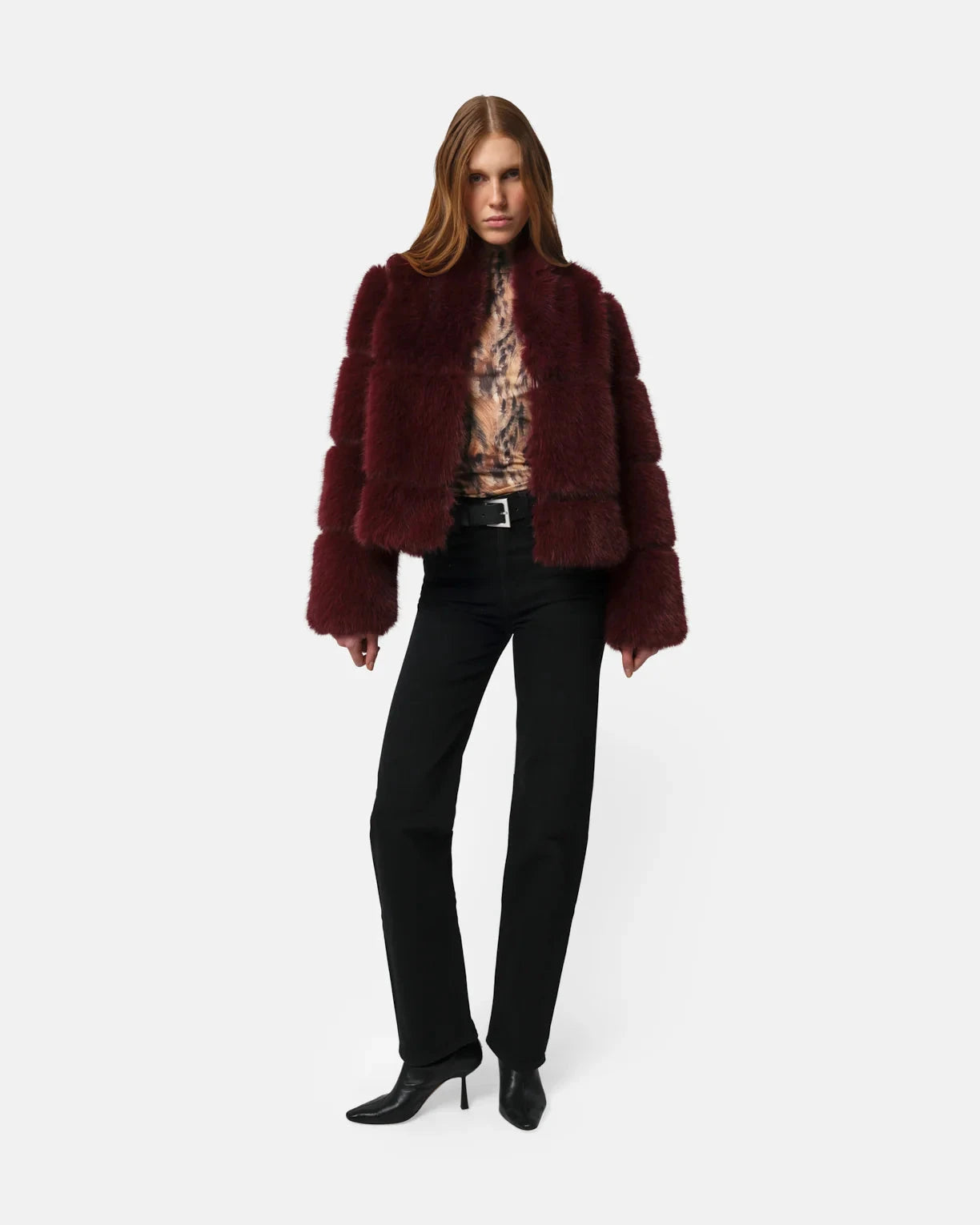 Sai Sable Coat Merlot Outerwear - Longsleeve Apparis 