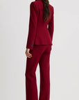 Seamed Blazer Garnet Fleck Jackets - Blazers Smythe 