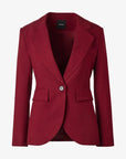 Seamed Blazer Garnet Fleck Jackets - Blazers Smythe 