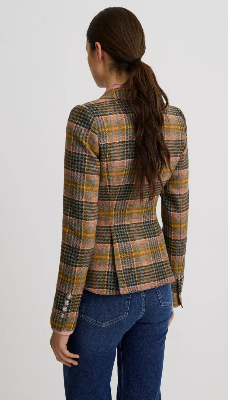One Button Blazer Rose Multi Jackets - Blazers Smythe 