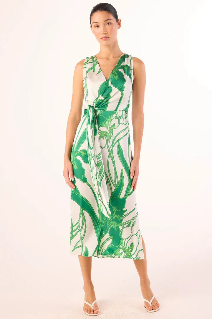Kina Dress Winding Iris Dresses - Midi Misa 