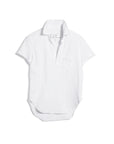 Charlotte Perfect Polo White Top - Polo Frank & Eileen 