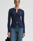 Fisher Cardigan Navy Sweater - Cardigans A.L.C 