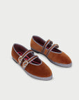 Claire Cinnamon Flats - Ballet Flabelus 