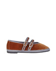 Claire Cinnamon Flats - Ballet Flabelus 
