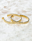 Flash Hoop Earrings Earrings Native Gem 