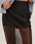 Floran Skirt Black Organza Skirts - Maxi Rails 