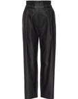 Fiera Vegan Leather Pant Black Onyx