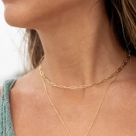 Finn Paperclip Necklace Necklaces Thatch 