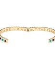 Forever Through All Time Cuff in Celestial Blue Bracelets Jane Win 