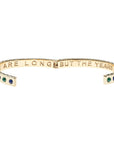 Forever Time Flies Bangle Lapis and Malachite Bracelets Jane Win 