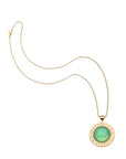 Forever Under the Sun Stone Stone Pendant 16-18" Classic Rolo