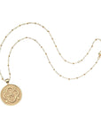 Forever with Love 2025 Original Pendant Coin 16-18" Satellite Chain Necklaces Jane Win