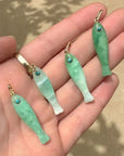 Fortuna Chrysoprase Fish Charm Necklaces Thatch 