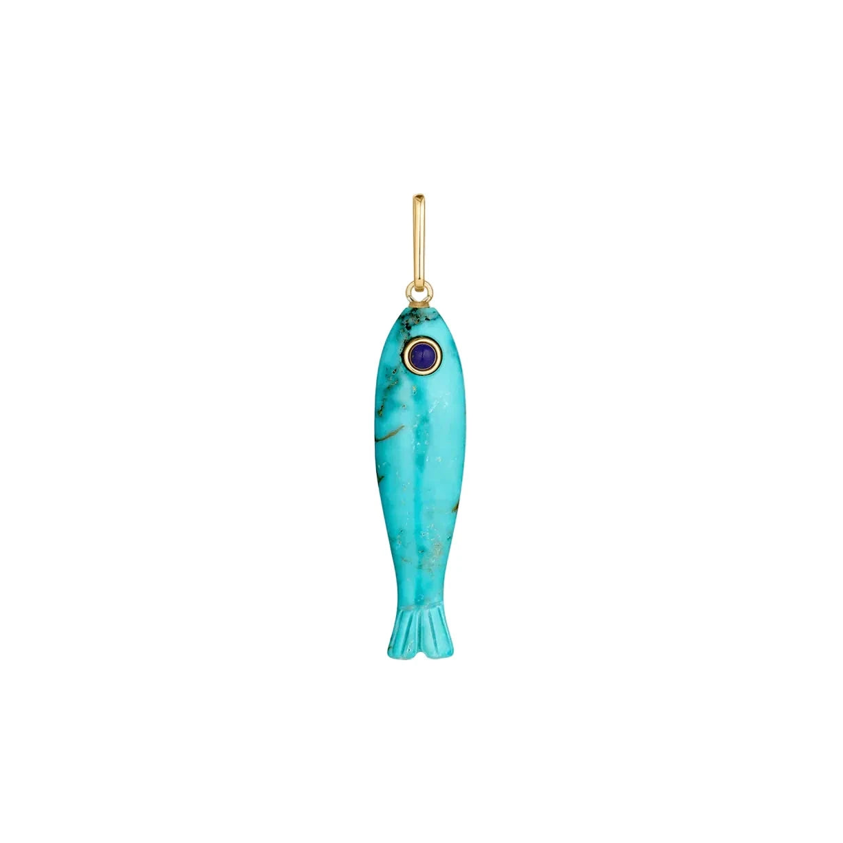 Fortuna Howlite Fish Charm Jewelry Thatch 