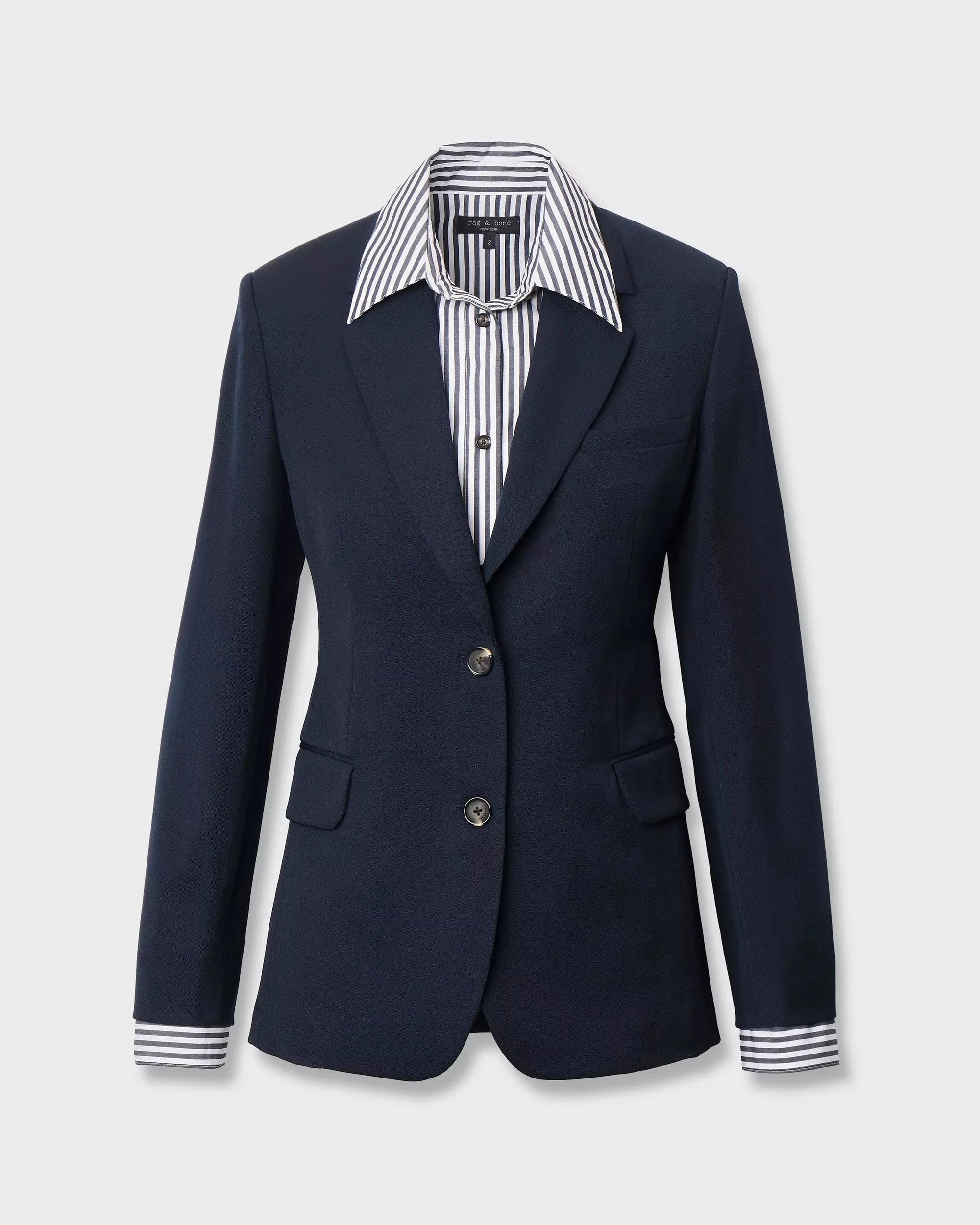 Frank Poplin Blazer Salute Jackets - Dickey rag & bone 