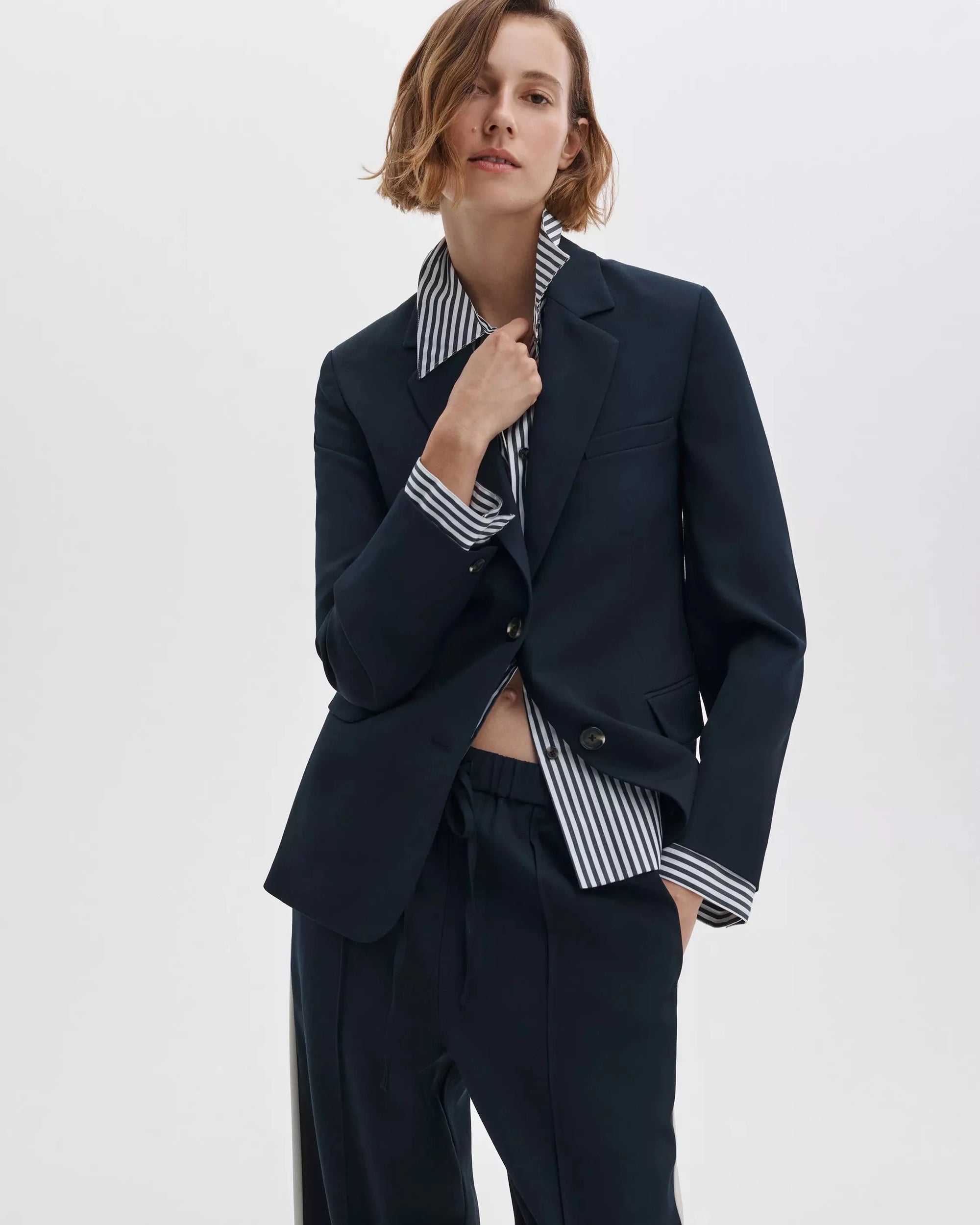 Frank Poplin Blazer Salute Jackets - Dickey rag & bone 