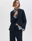 Frank Poplin Blazer Salute Jackets - Dickey rag & bone 