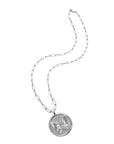 Free Original Pendant Coin Silver 18" Drawn Link Necklaces Jane Win 