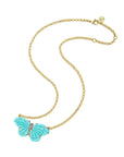 Freedom Stone Butterfly Necklace Amazonite Necklaces Jane Win 