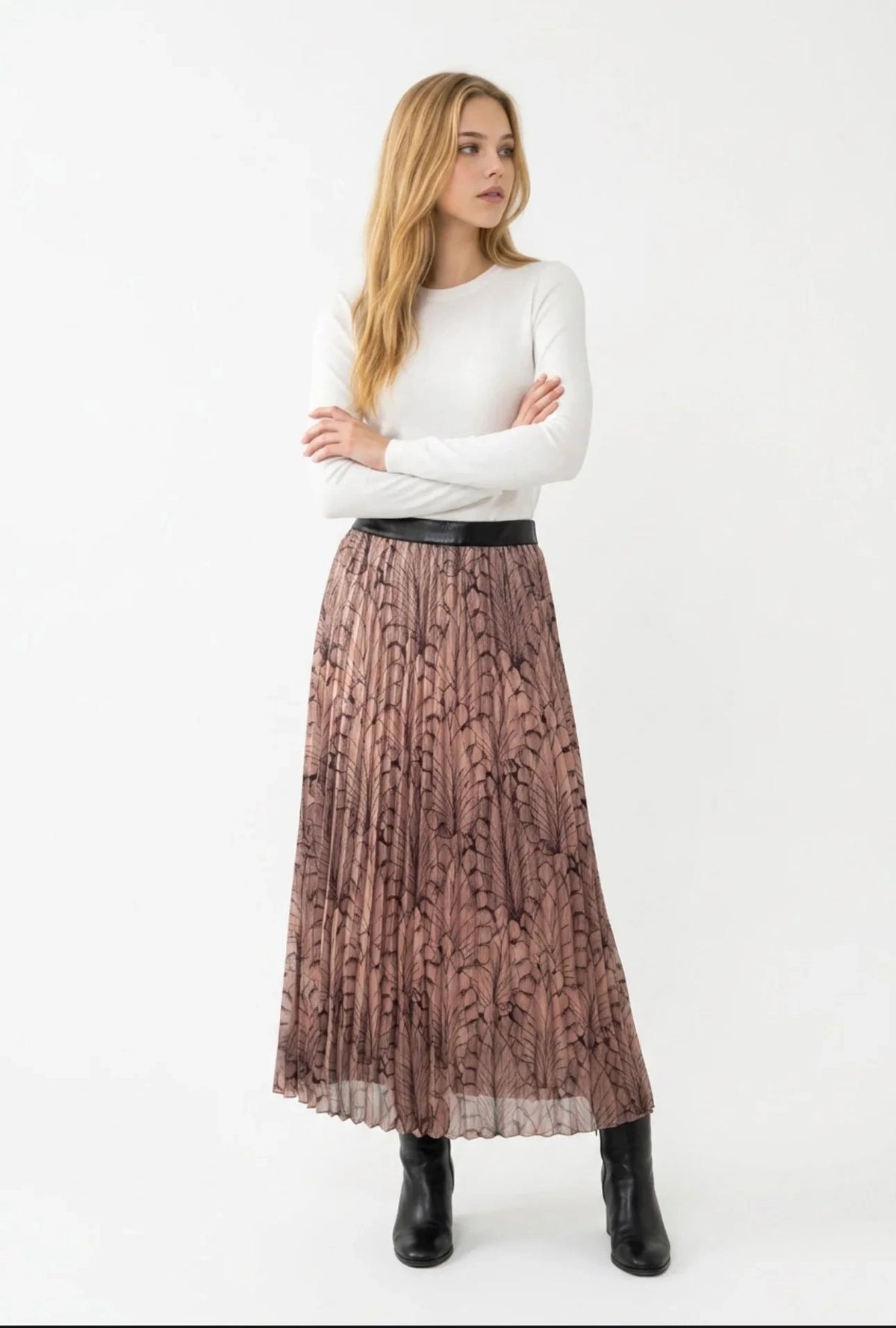 Mia Skirt Feathered Canopy Skirts - Midi Caballero 