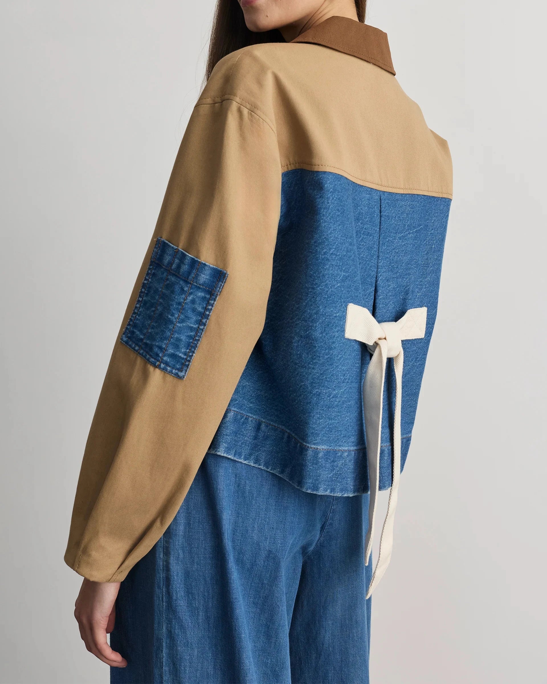 Gabe Jacket Dark Khaki Jackets Tanya Taylor 