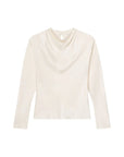 Georgia Satin Top Cream Tops - Blouses A.L.C 