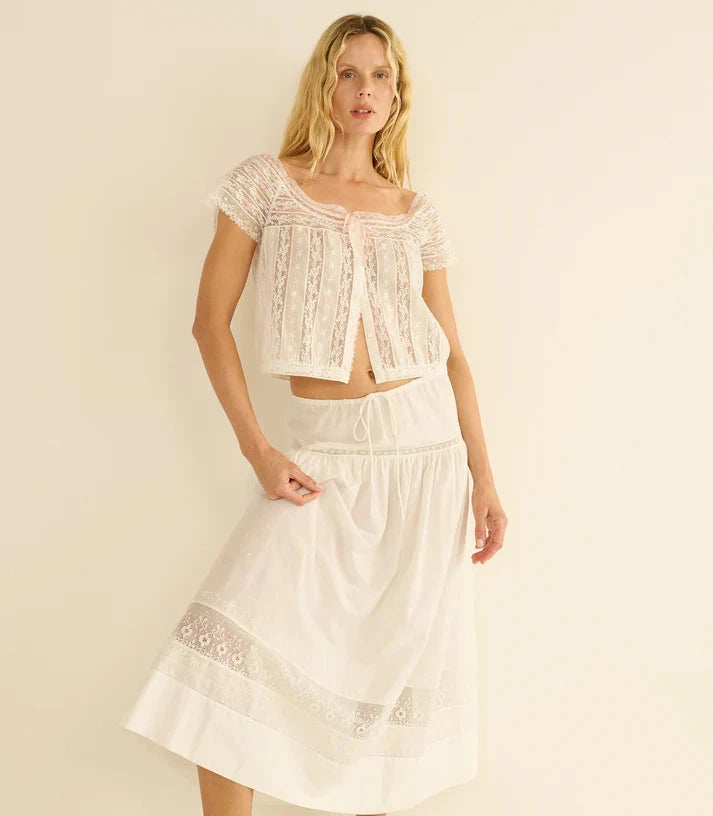 Greta Top Salt Tops - Blouses Doen 