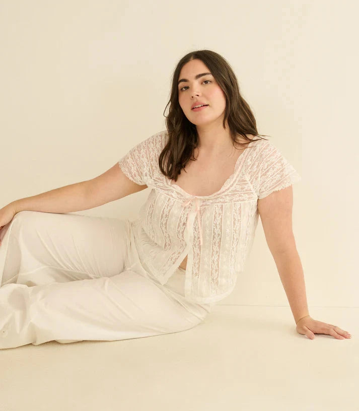 Greta Top Salt Tops - Blouses Doen 