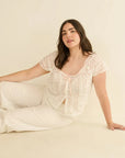 Greta Top Salt Tops - Blouses Doen 