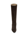 Gwen Boot Chocolate Kid Suede Knee High Boots Silent D 