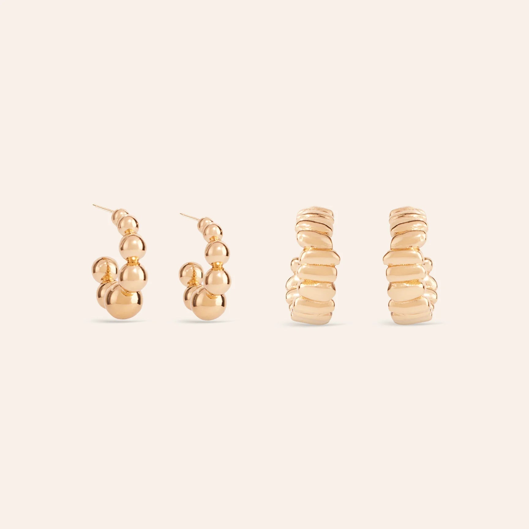 Azora Gift Set Gold Earrings Mignonne Gavigan 