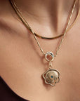 Montgomery Charm Necklace Antique Gold Necklaces Mignonne Gavigan 