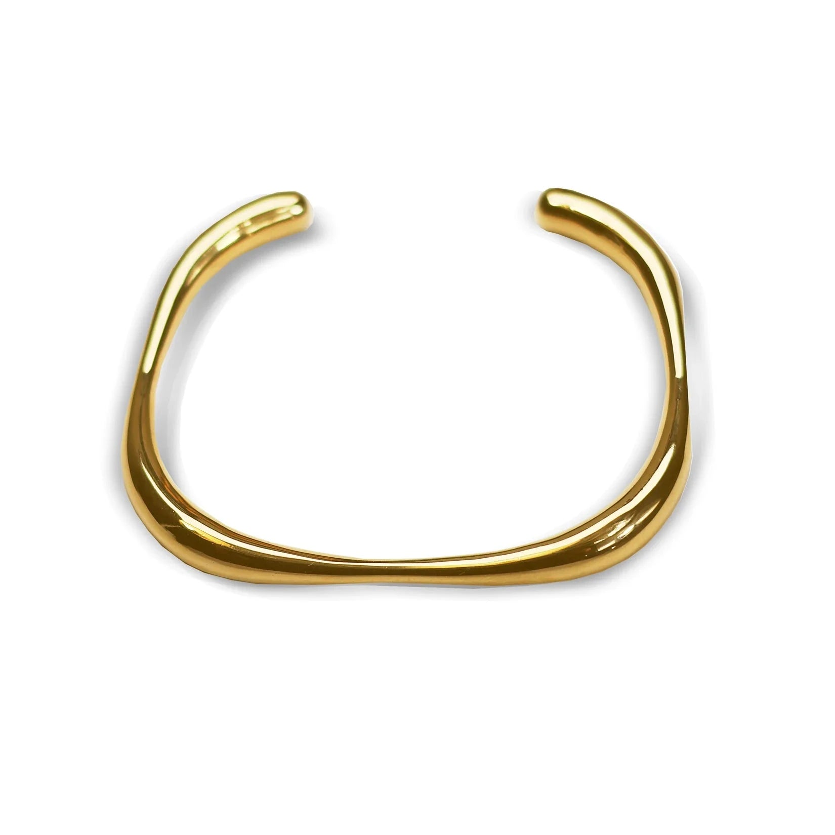 Sculpty Gold Cuff Bracelets Catherine Canino 