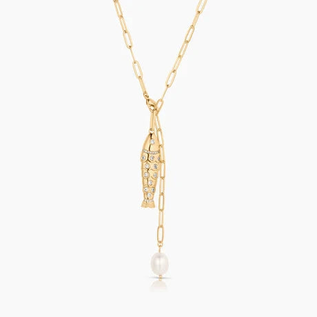 Goldie Fish Charm Necklaces Thatch 