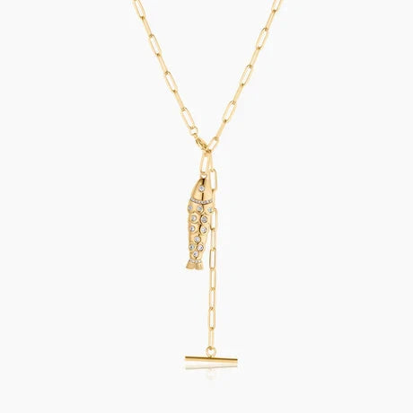 Goldie Fish Charm Necklaces Thatch 