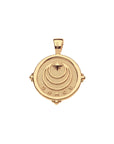 Grace Small Pendant Coin 16-18" Classic Rolo
