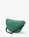 Grande Fanny Woven Zig Zag Mint Opal/Black