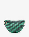 Grande Fanny Woven Zig Zag Mint Opal/Black