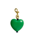 Grande Heart Fob Emerald Bag Charms Clare V. 
