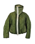 The Funnel Neck Liner Green