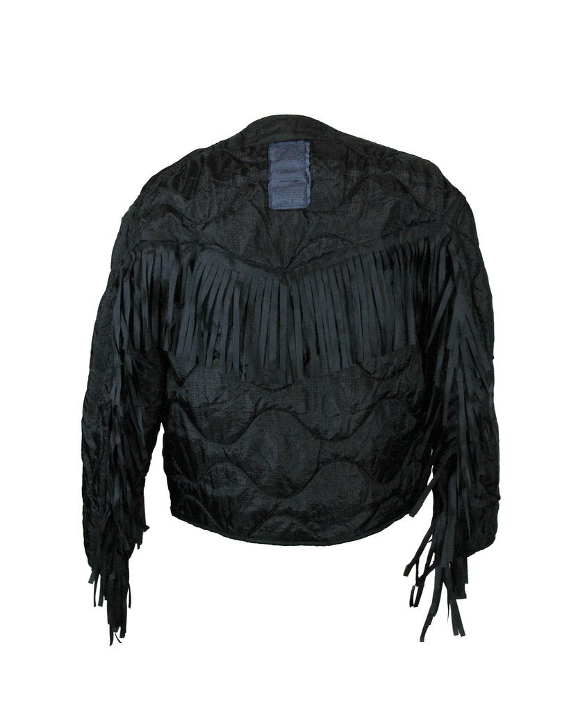 The Fringe Liner Black Outerwear - Longsleeve Sloppy Seconds 